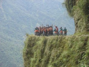 Mountain Biking Down The World's Most Dangerous Road, Bolivia